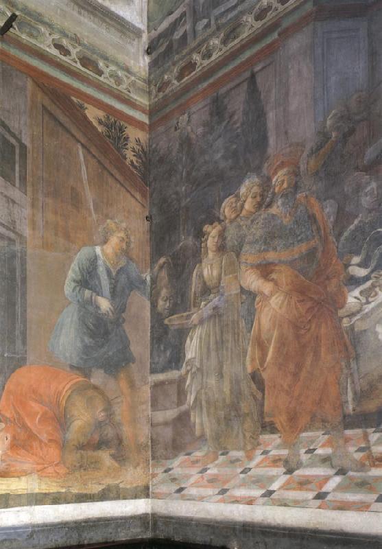 Fra Filippo Lippi The Beheading of St John Norge oil painting art